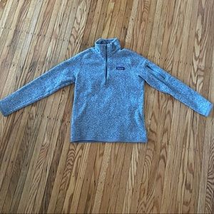 Patagonia Quarter-zip Heather Gray